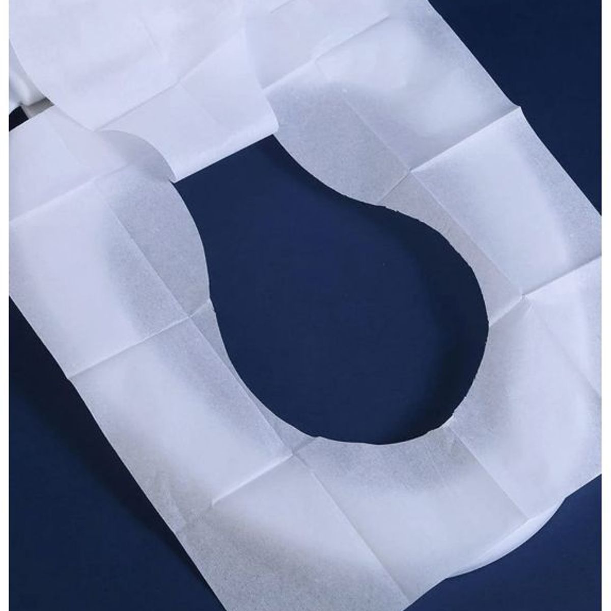 GENERICO - PROTECTOR DE CUBIERTA DE ASIENTO PARA BAÑO DESECHABLE 10 PZ