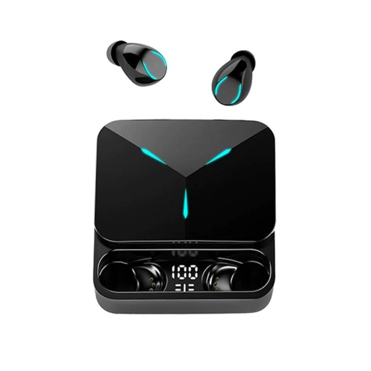 LENOVO - Audifono Bluetooth Lenovo TG01 Tws Powerbank - Negro