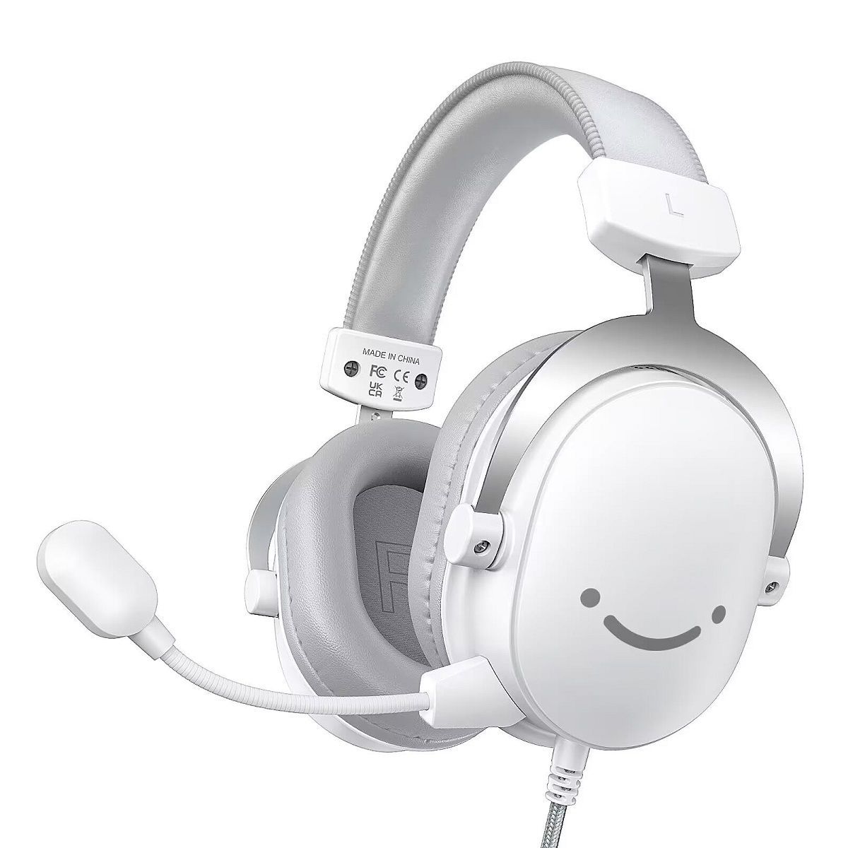 FIFINE - Fifine - Audífono Ampligame H9 Surround Sound 7.1 - Blanco