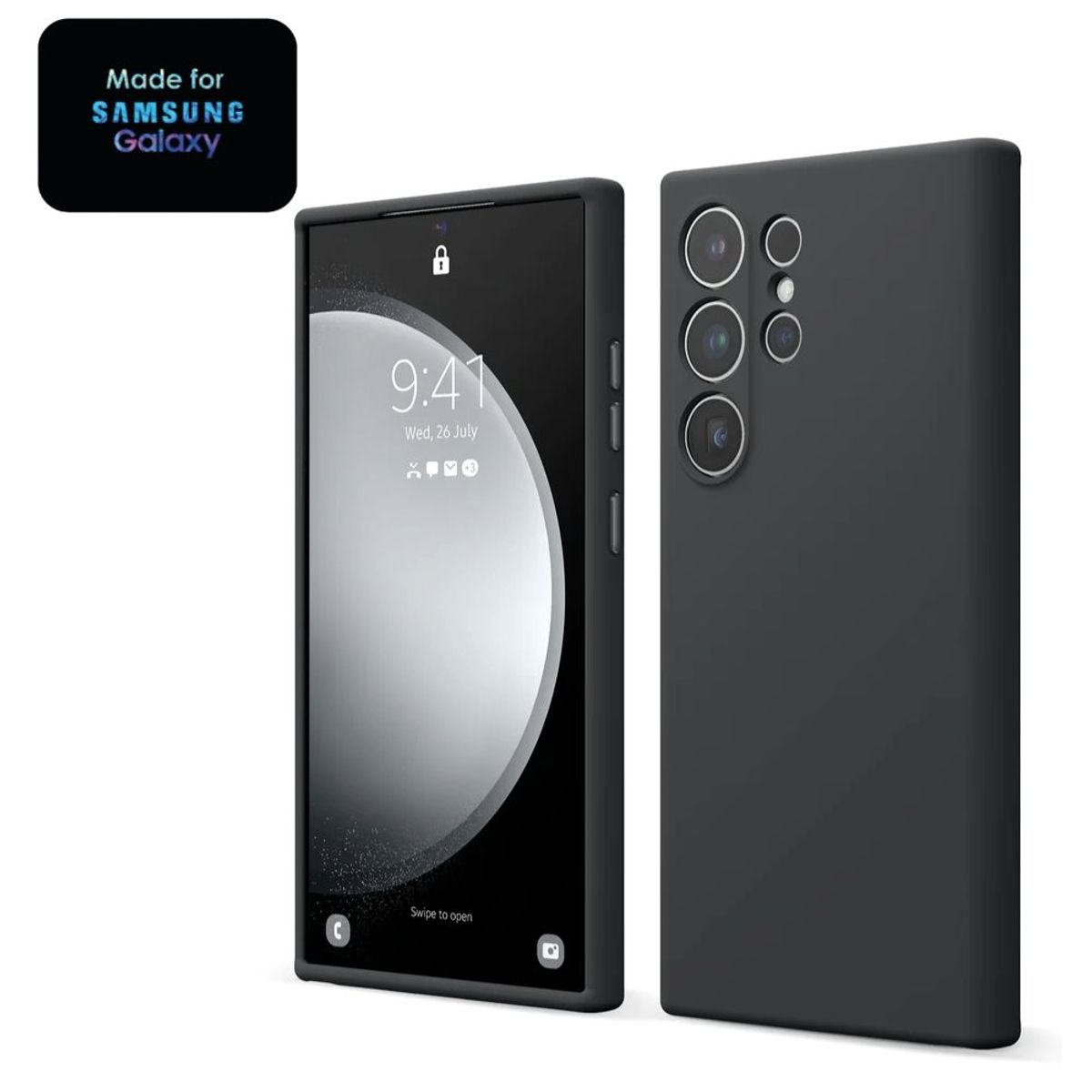 GENERICO - Silicone Case Samsung S24 Con Marca