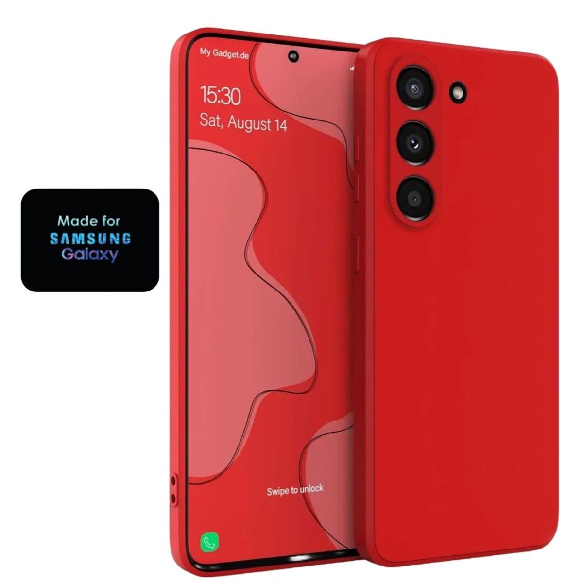 GENERICO - Silicone Case Samsung S24 Plus Con Marca