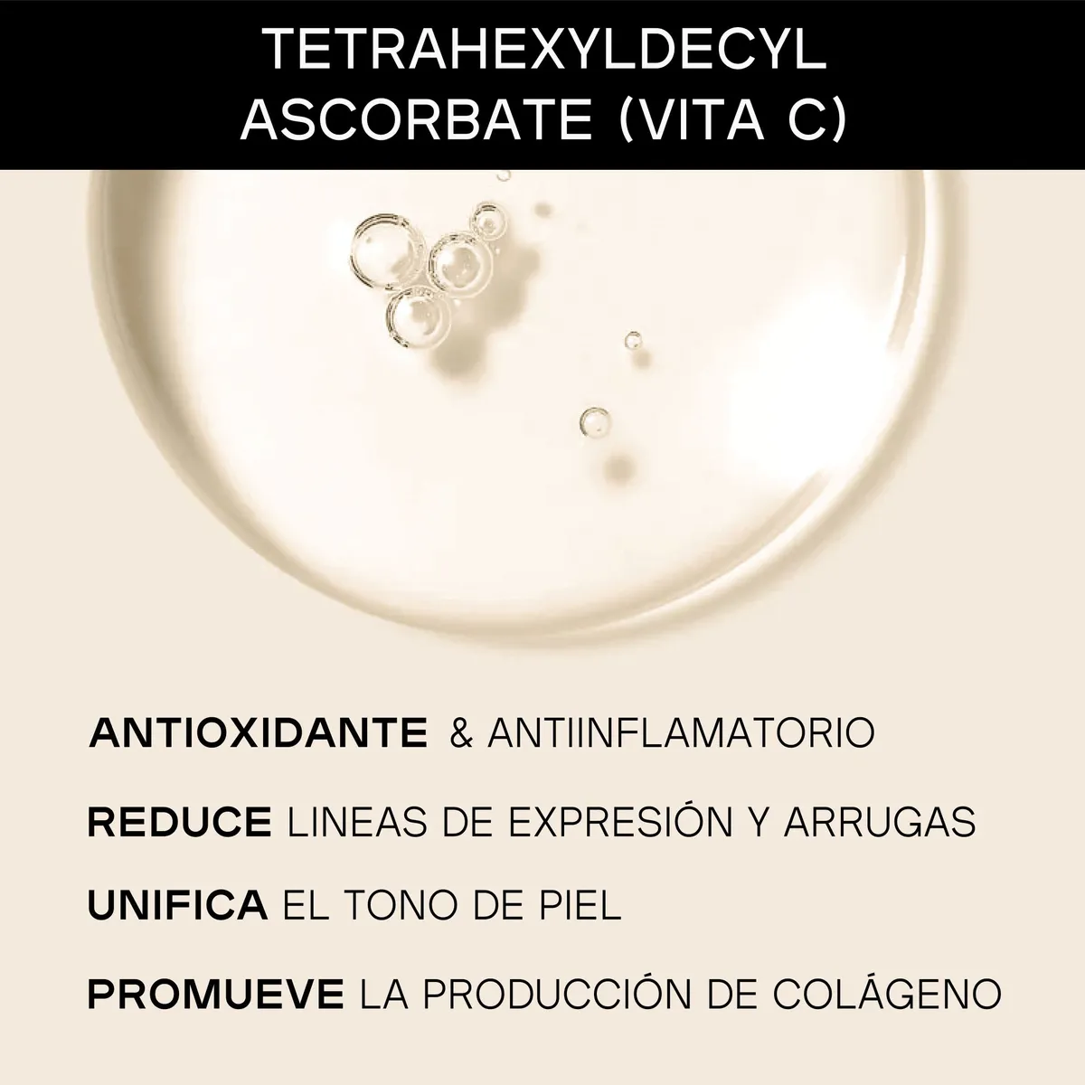 YXIA IV NATURAL BEAUTY - Serum de noche Antimanchas con Vitamina C y Bakuchiol