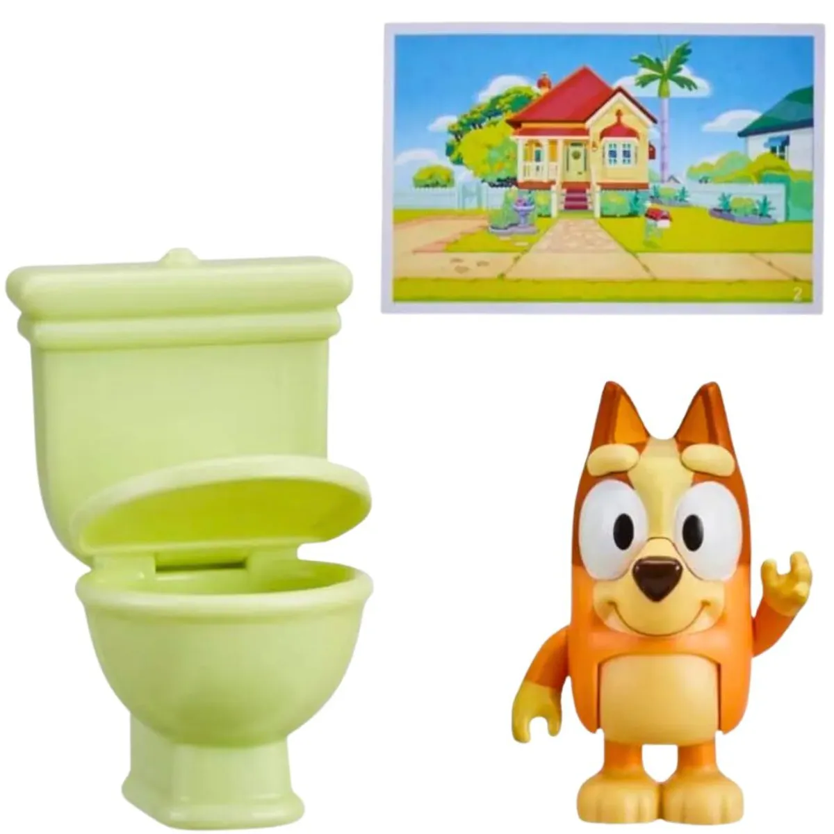 BLUEY - Figura Bluey - Bingo Inodoro