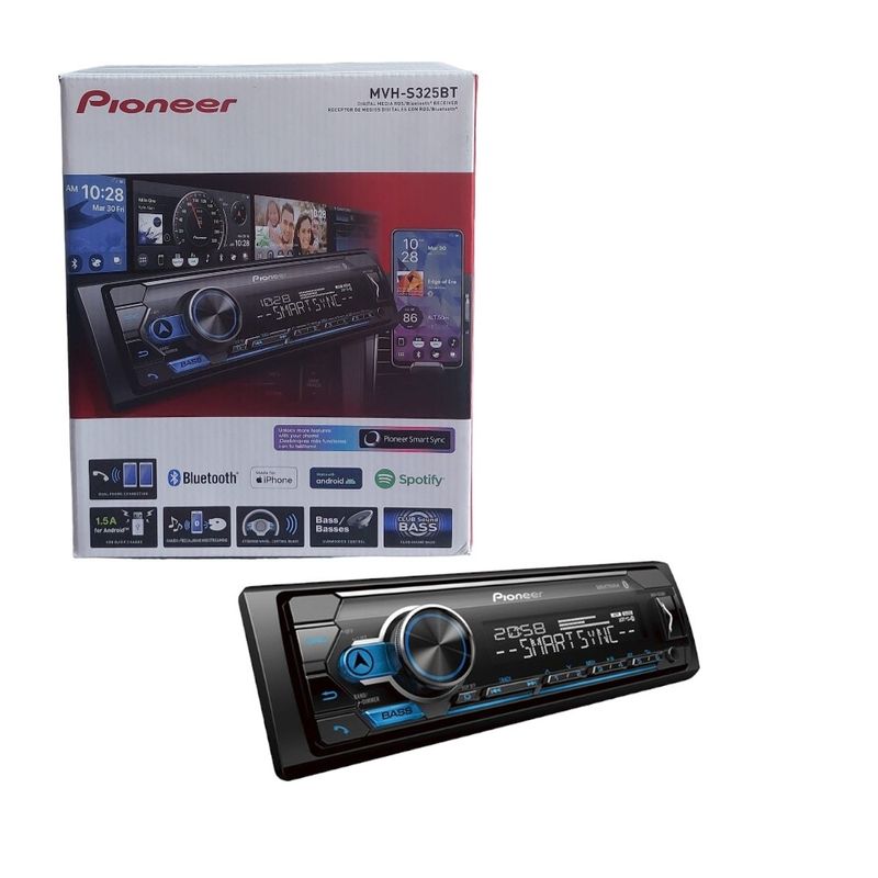 PIONEER - Autoradio Pioneer MVH-S325BT Desmontable