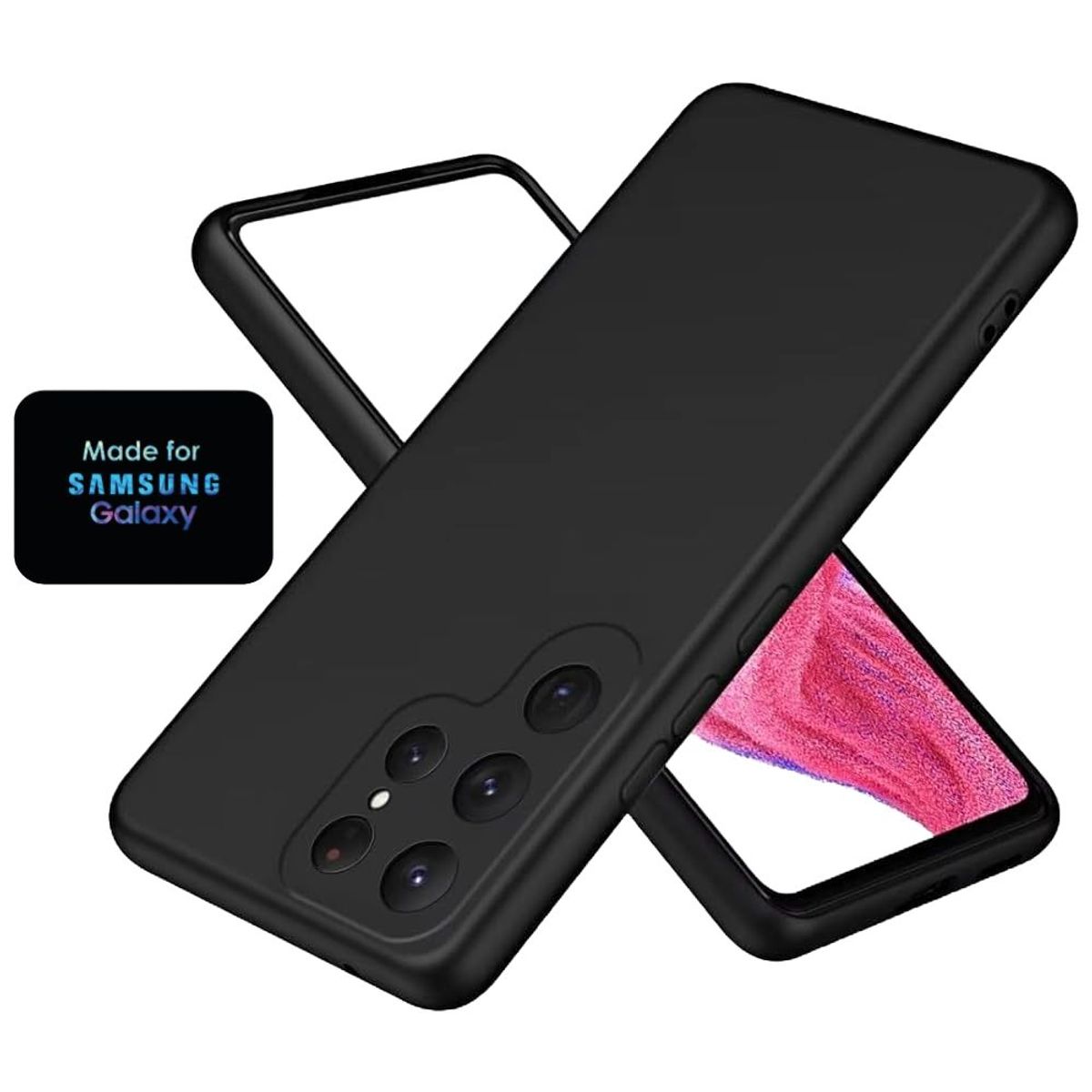 GENERICO - Silicone Case Samsung S24 Ultra Con Marca