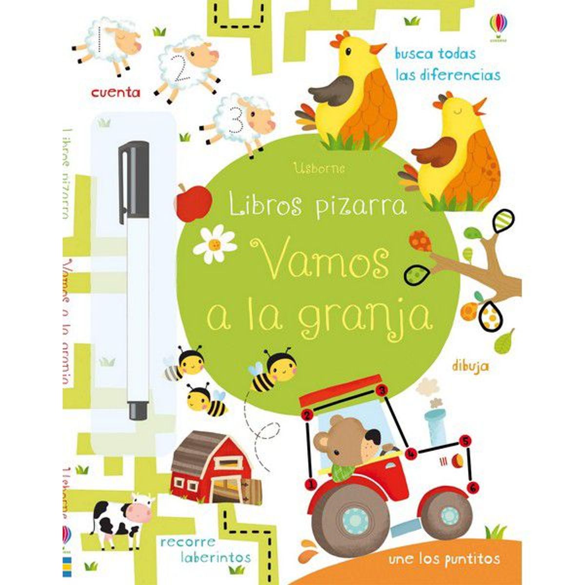 GENERICO - VAMOS A LA GRANJA LIBROS PIZARRA