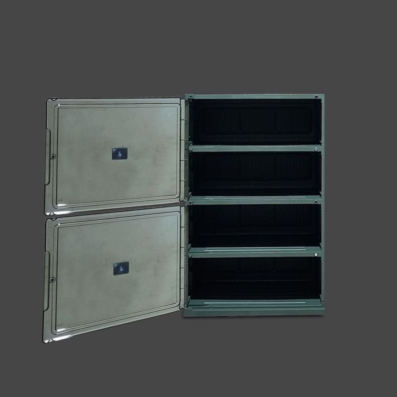 GENERICO - ORGANIZADOR MUEBLE MULTIFUNCIONAL DE 2 NIVELES CON 4 COMPARTIMIENTOS