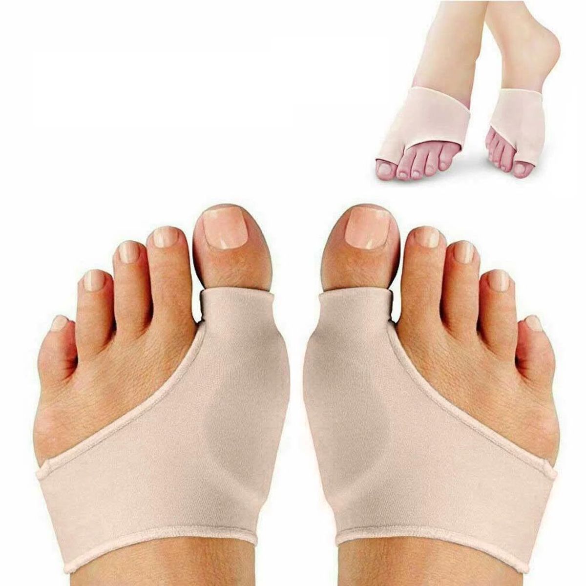 SILIFORM - Protector de juanete tela y gel PAR