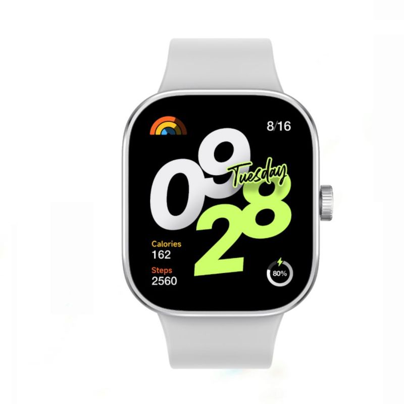 XIAOMI - RELOJ XIAOMI REDMI WATCH 4 OBSIDIAN SILVER GRAY.