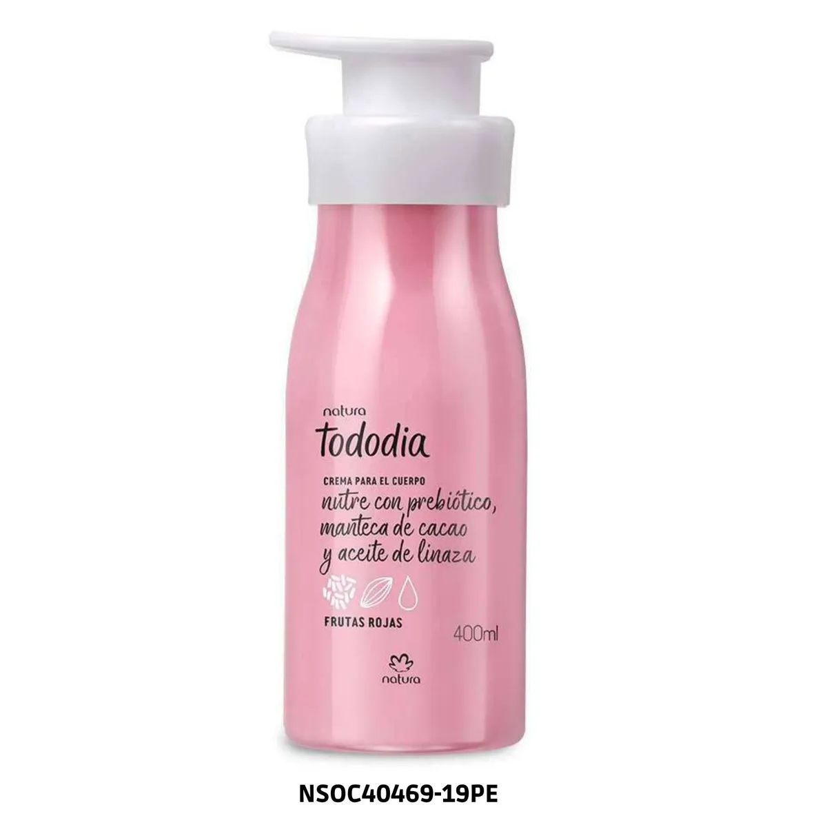 NATURA - Natura - Tododia Crema Nutritiva para el Cuerpo Frutas Rojas 400 ml