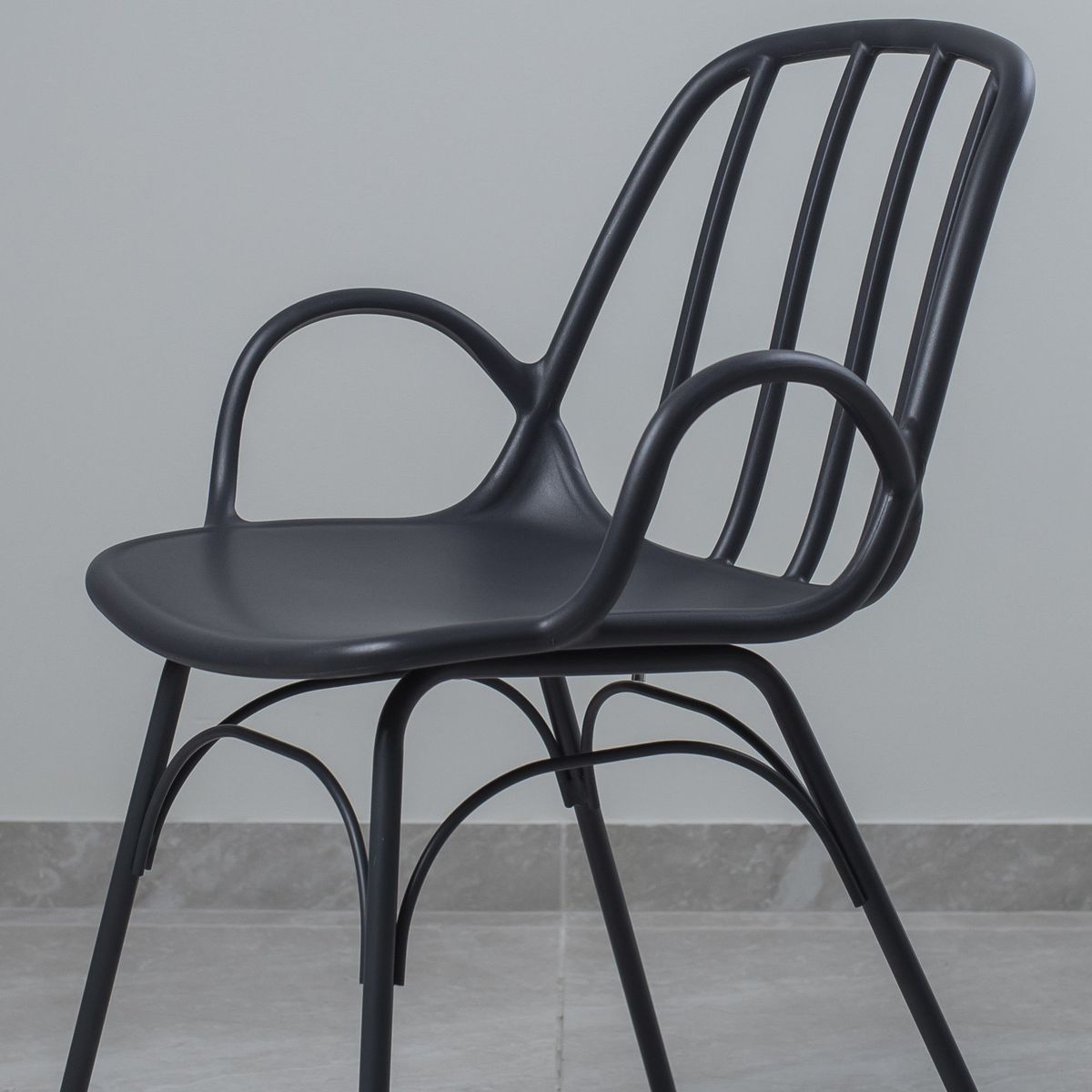 GENERICO - SILLA RATTAN NEGRO 01