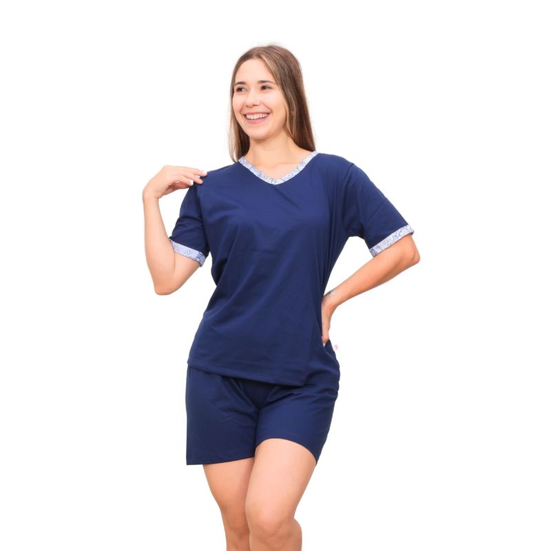 GENERICO - Pijama Simple Fresh Azul - Inga Pijamas