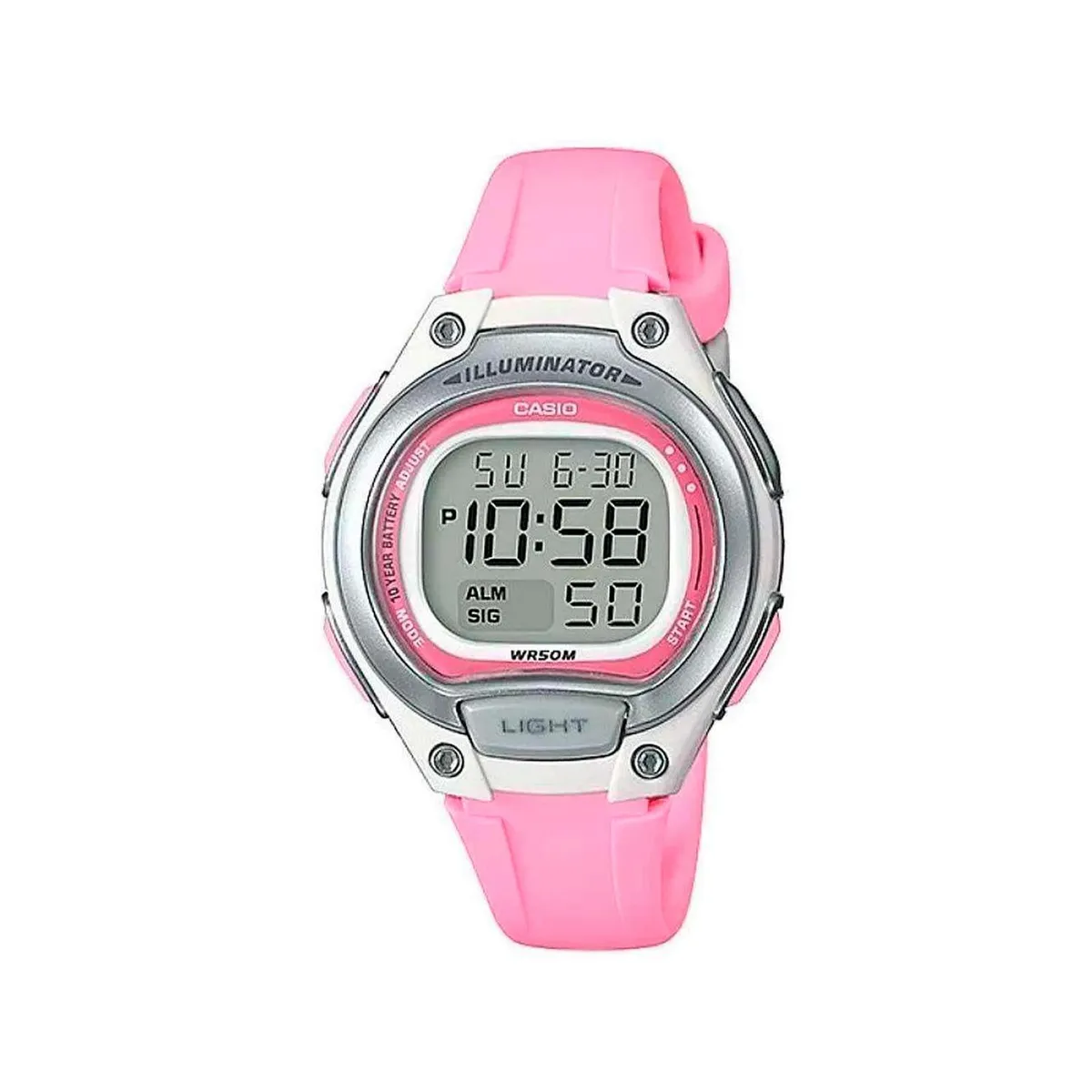 CASIO - RELOJ ACUATICO MUJER LW-203-4A CASIO