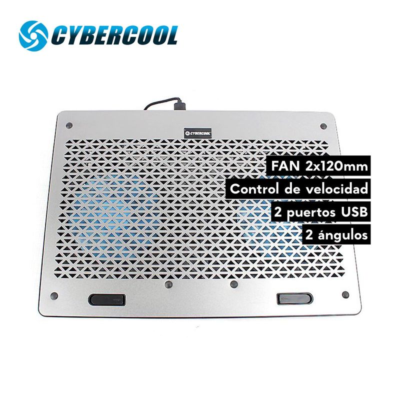 CYBERCOOL - Cooler para Laptop Cybercool HA-84