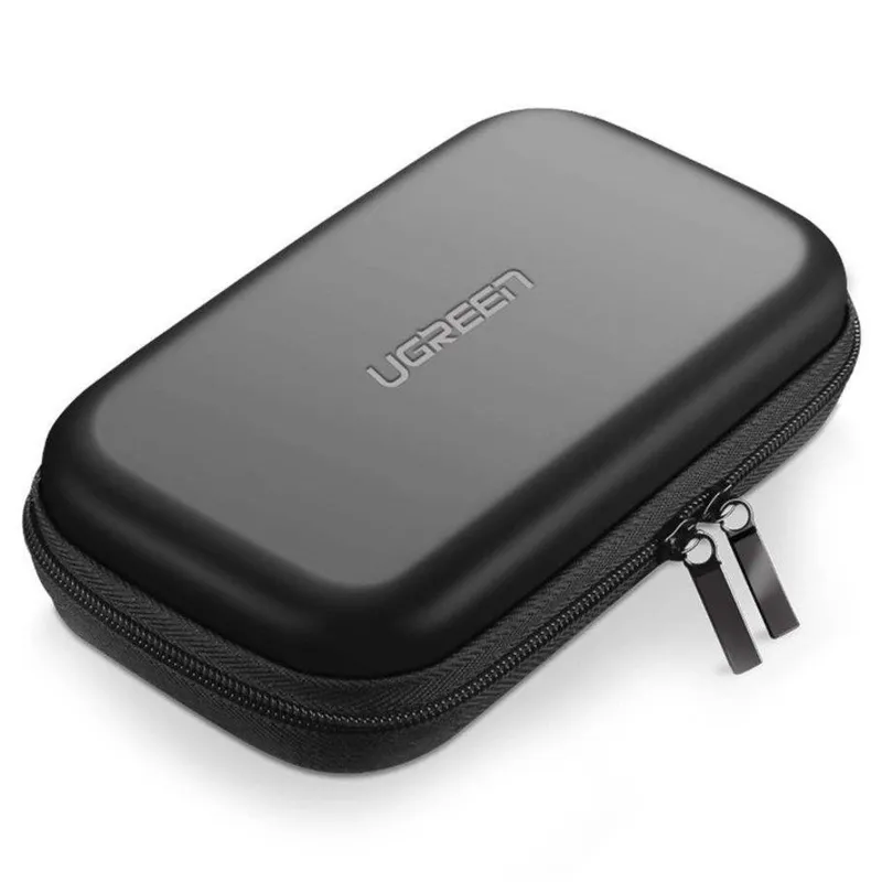 UGREEN - Estuche Rígido Ugreen Disco Duro Portátil Cables LP128 - 50274