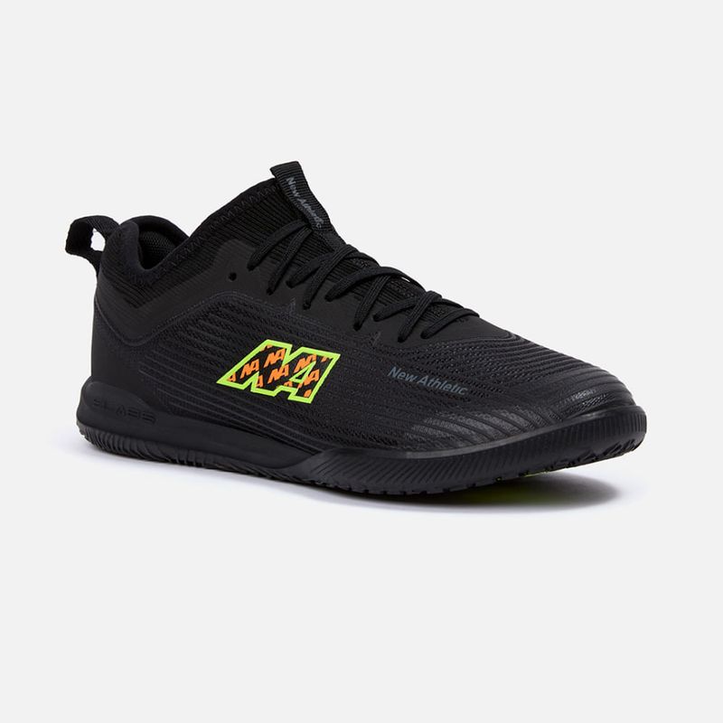 NEW ATHLETIC - ZAPATILLAS NEW ATHLETIC FOOTBALL SLABS41 NEGRO CON NARANJA PARA HOMBRE