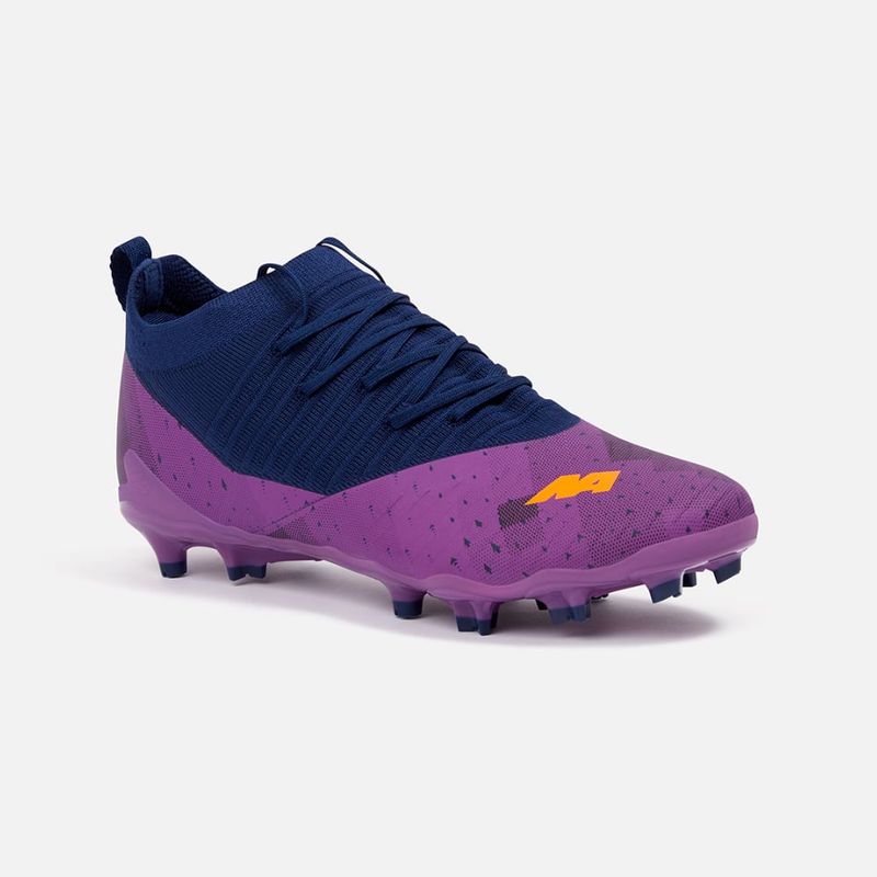 NEW ATHLETIC - ZAPATILLAS NEW ATHLETIC FOOTBALL SLABS68 MORADO CON AZUL OSCURO JUVENIL