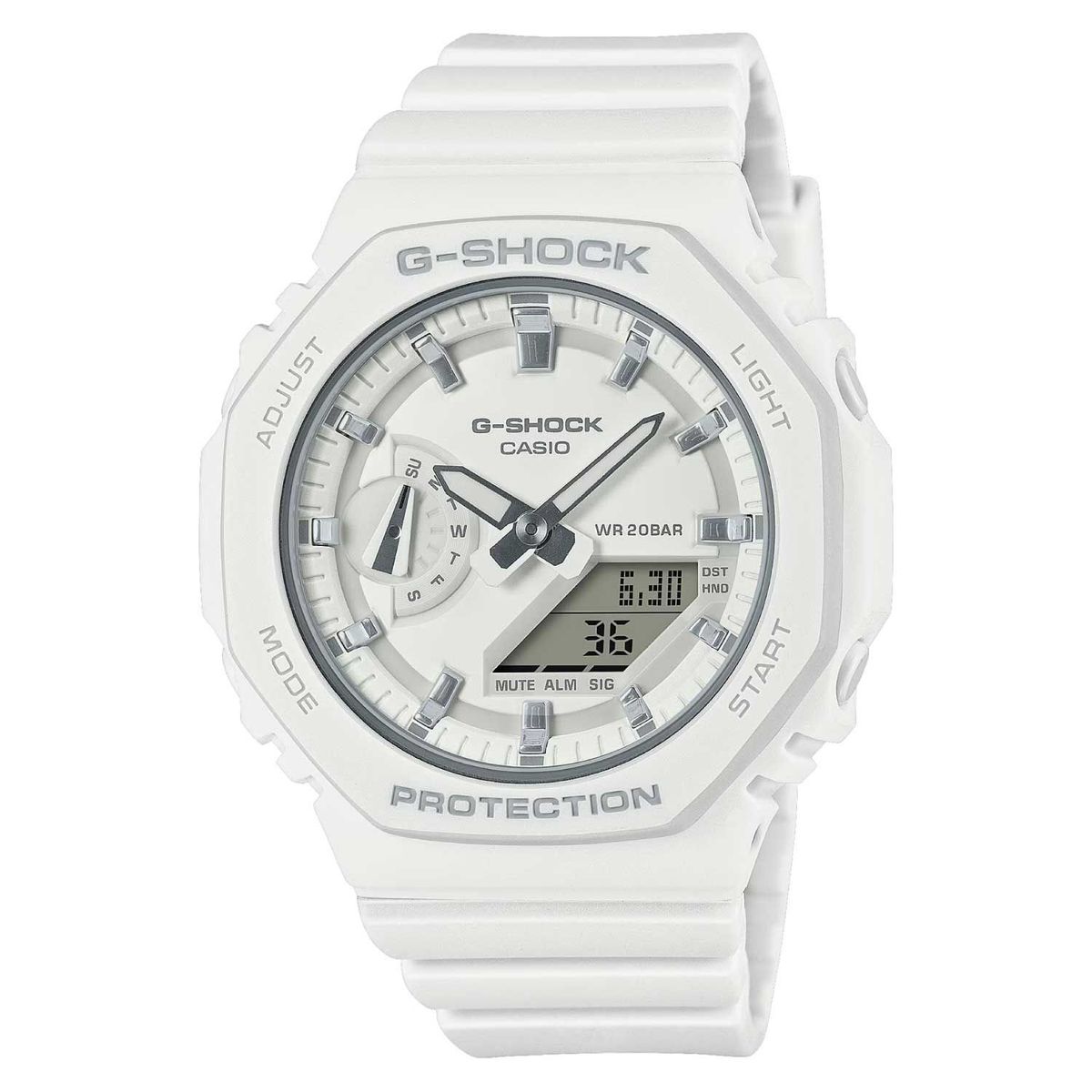 G-SHOCK - Reloj G-Shock Resina Blanco GMAS2100-7A
