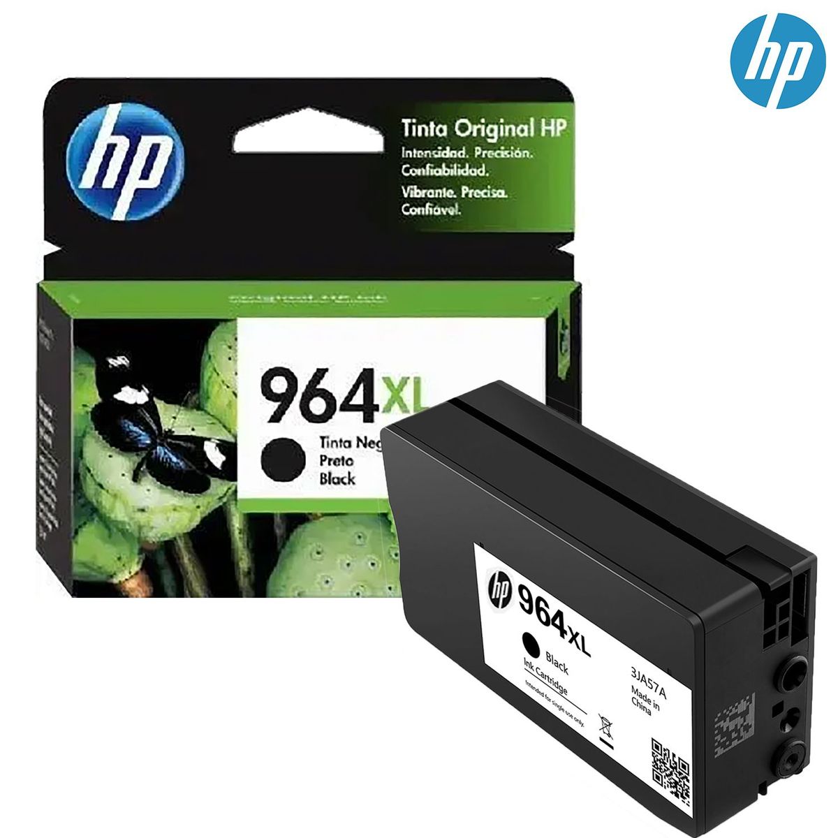 HP - Tinta para impresoras HP 3JA57AL 964XL Negro