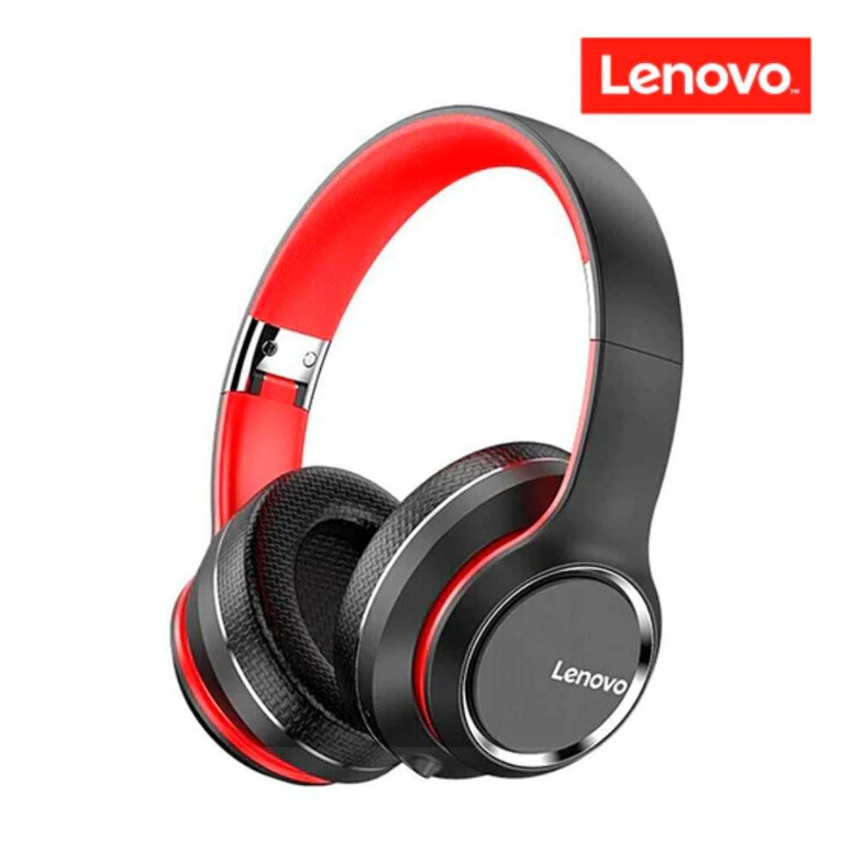 LENOVO - Audifonos Bluetooth Lenovo Hd200 Over Ear - Negro.