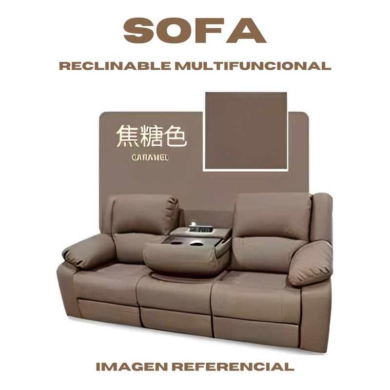 BLITZ - Sofá Reclinable Multifuncional 5 Piezas