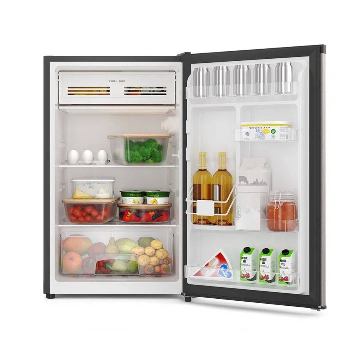 ELECTROLUX - Frigobar Electrolux 90L Premium Gris ERD090G2HWG