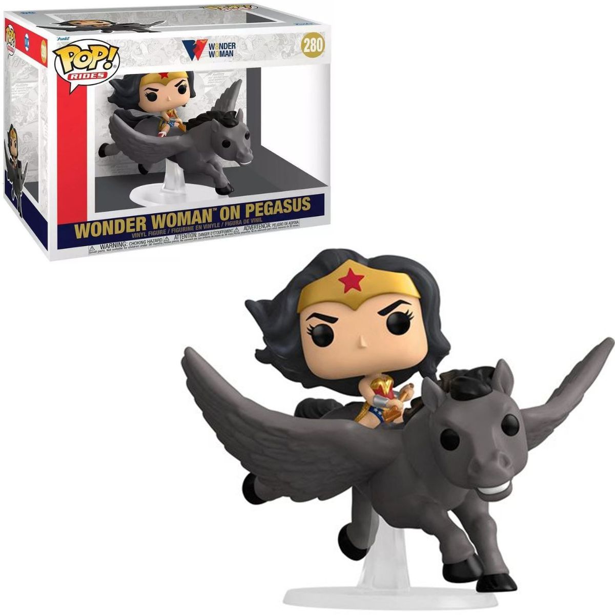 FUNKO - Funko Pop Wonder Woman - Mujer Maravilla y Pegaso