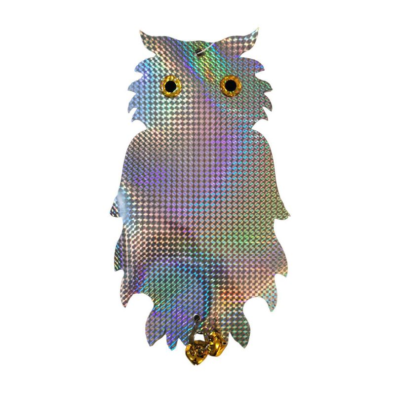 GENERICO - BÚHO HOLOGRÁFICO ESPANTA AVES