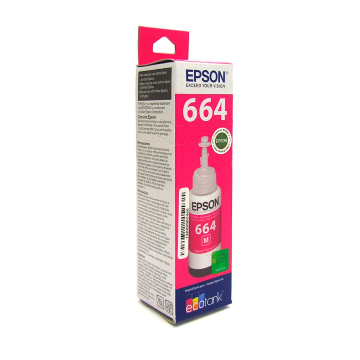 EPSON - Tinta epson T664 color Magenta serie L original