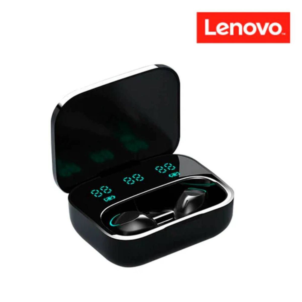LENOVO - Audifono Bluetooth Lenovo H15 Pro TWS 5.0 Negro