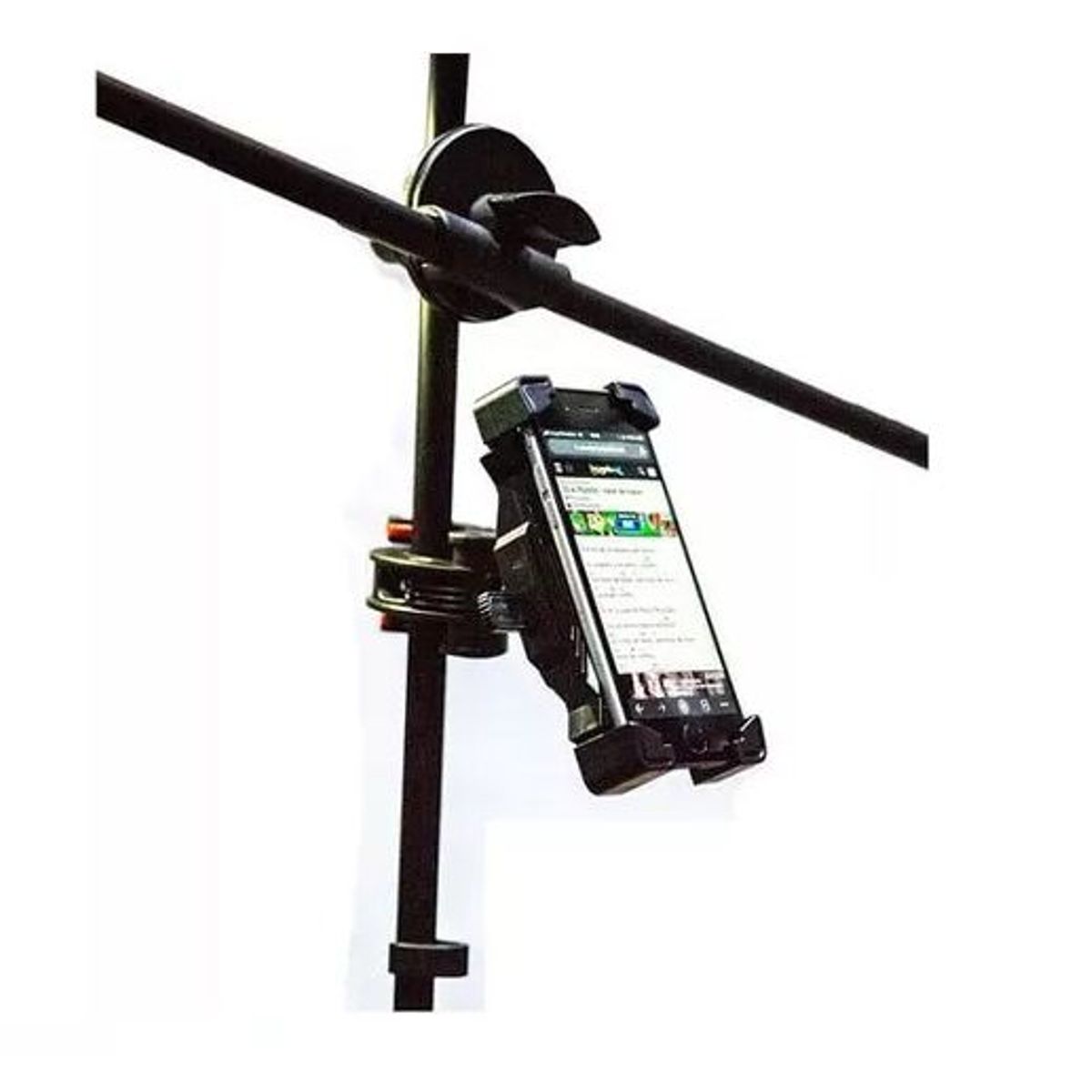 GENERICO - Holder Sujetador de Celulares para Atril Parantes