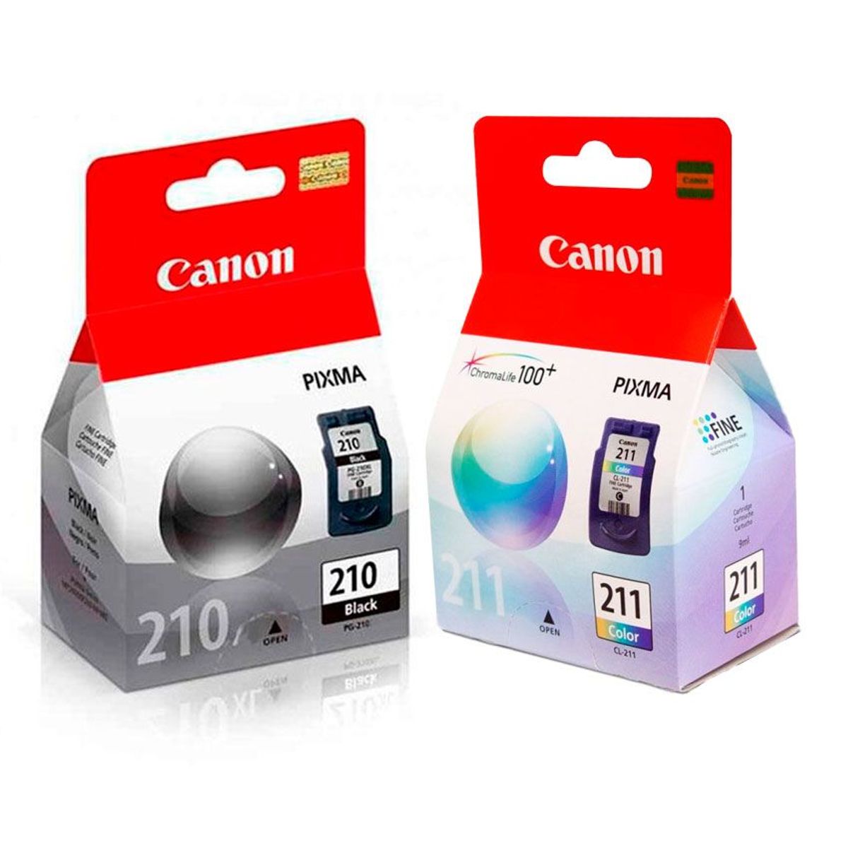 CANON - Kit Tinta Canon Pg-210 Cl-211 Pg210 Y Cl211 Negro Y Color