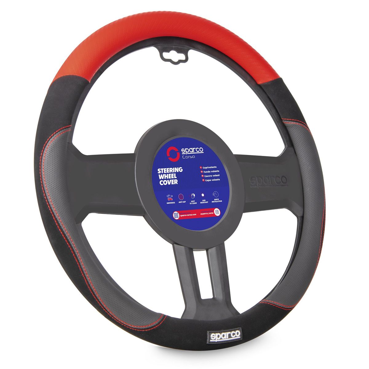 SPARCO - Forro De Timon Gamusa Universal Sparco