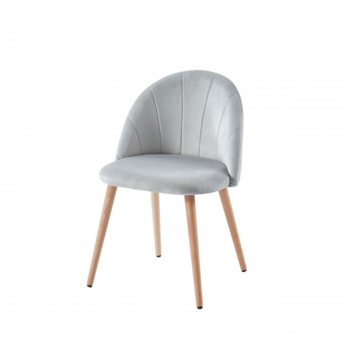 HOME PREMIUM - Juego de Comedor 2 Sillas Teny Gris