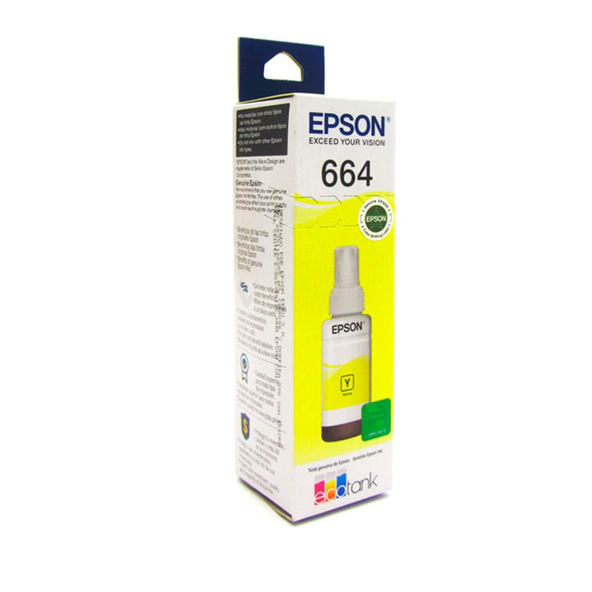 EPSON - Tinta epson T664 color Amarillo serie L original