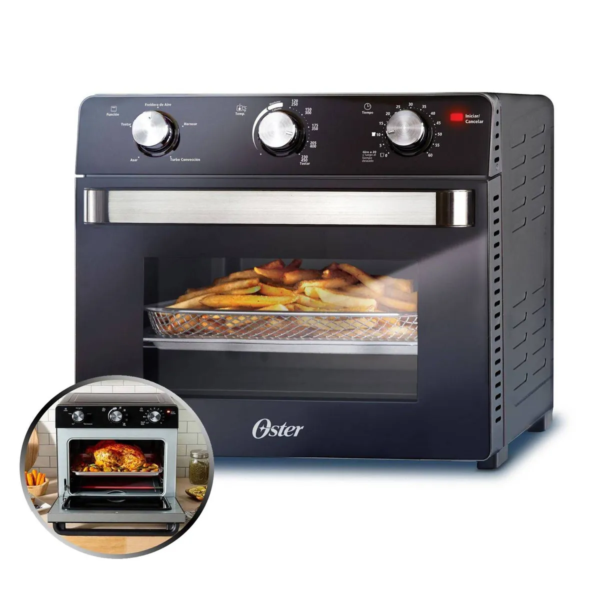 OSTER - Horno con freidora de aire Oster® de 22 litros TSSTTVMAF1NS