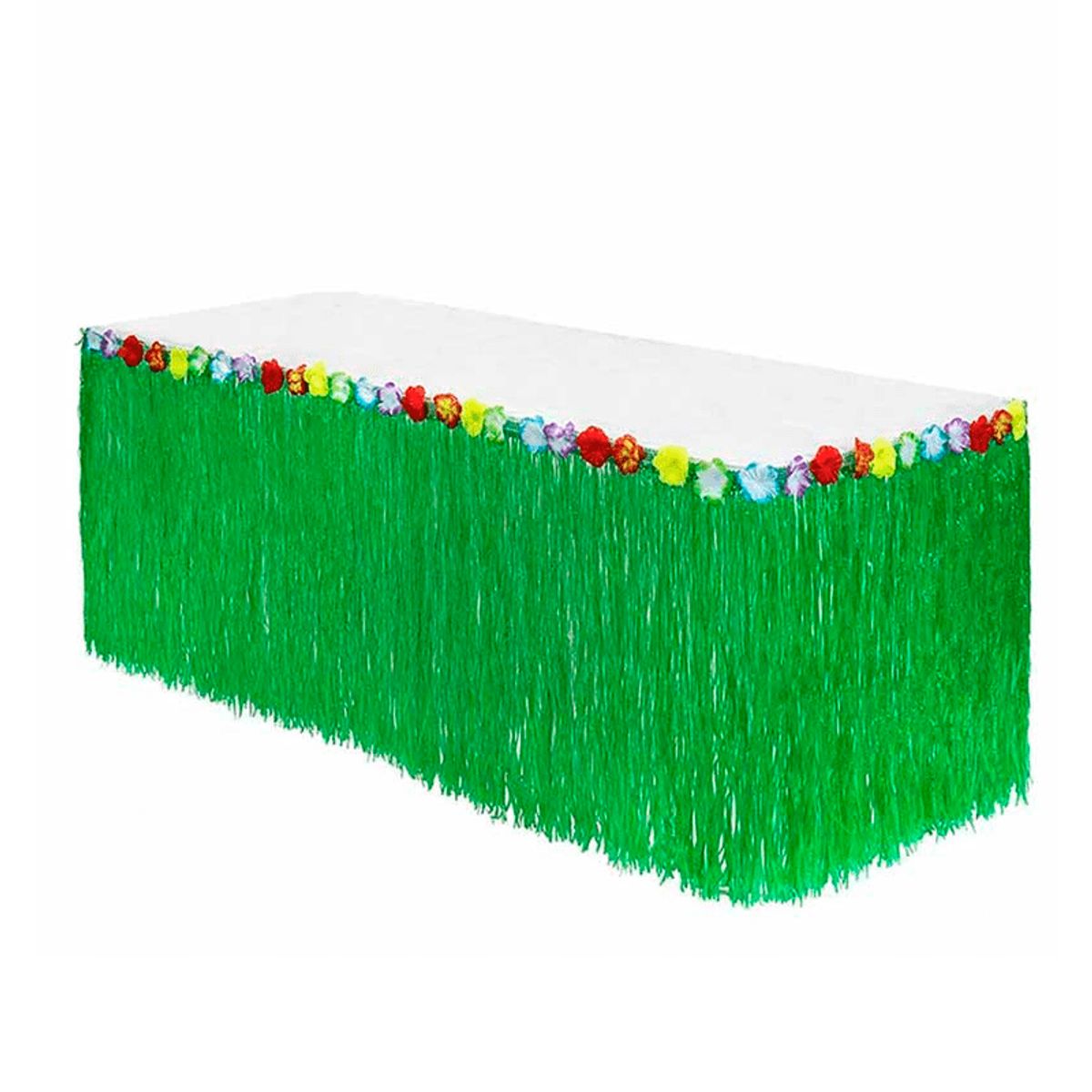 GENERICO - Falda Mantel Hawaiano VERDE