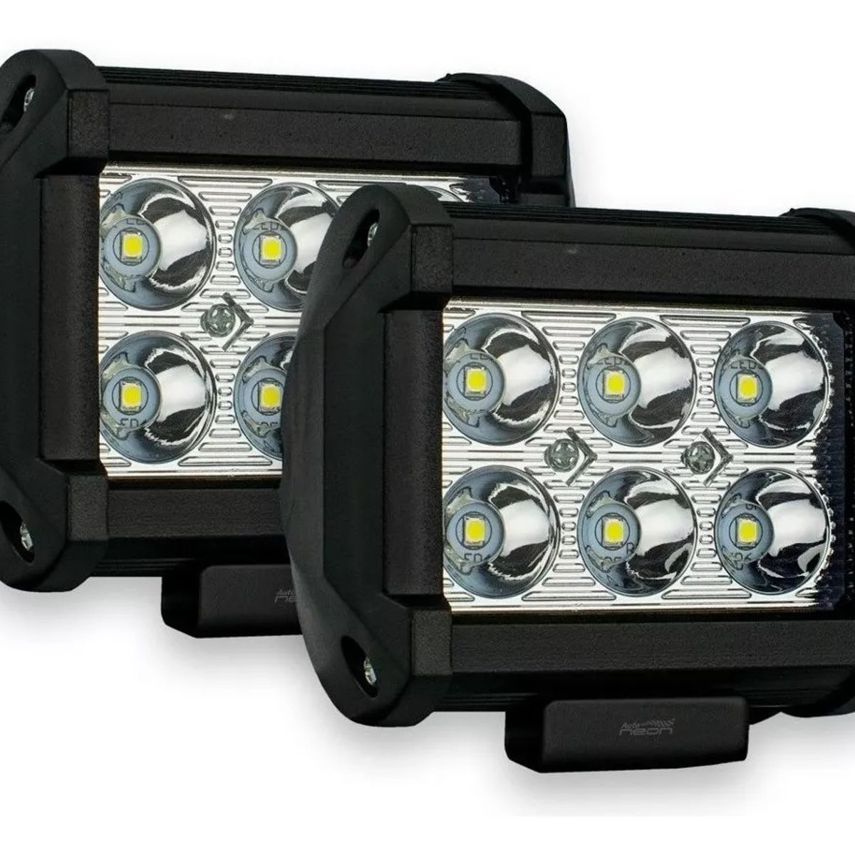 GENERICO - Faro Neblinero 6 Hiper Led Auxiliar 18w Dually