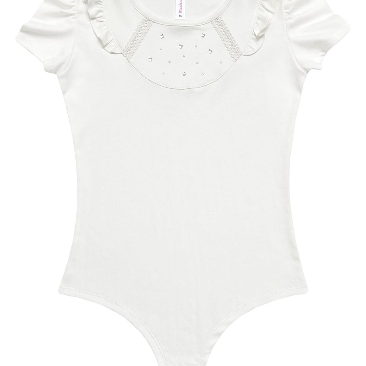 KIDS MASHMELO - BODY NIÑA ALGODÓN MANGA CORTA KIDS MASHMELO