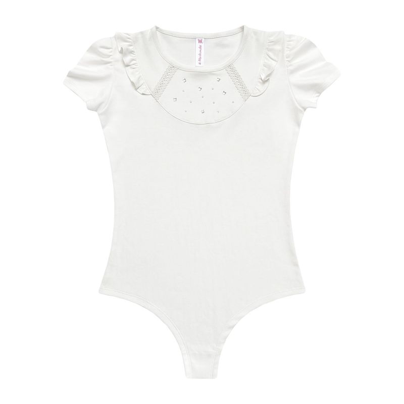 KIDS MASHMELO - BODY NIÑA ALGODÓN MANGA CORTA KIDS MASHMELO