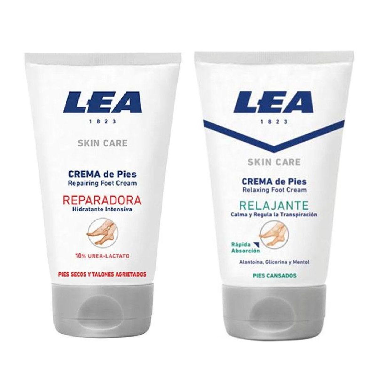 IMPORTADO MC - Pack cremas para pies  relajante +  Reparador  Skin Care