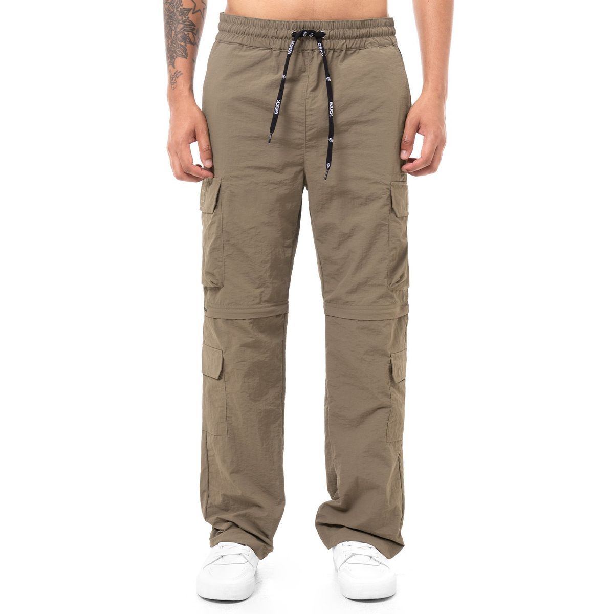 GZUCK - Cargo Tafeta Hombre Verde Militar Clarhk