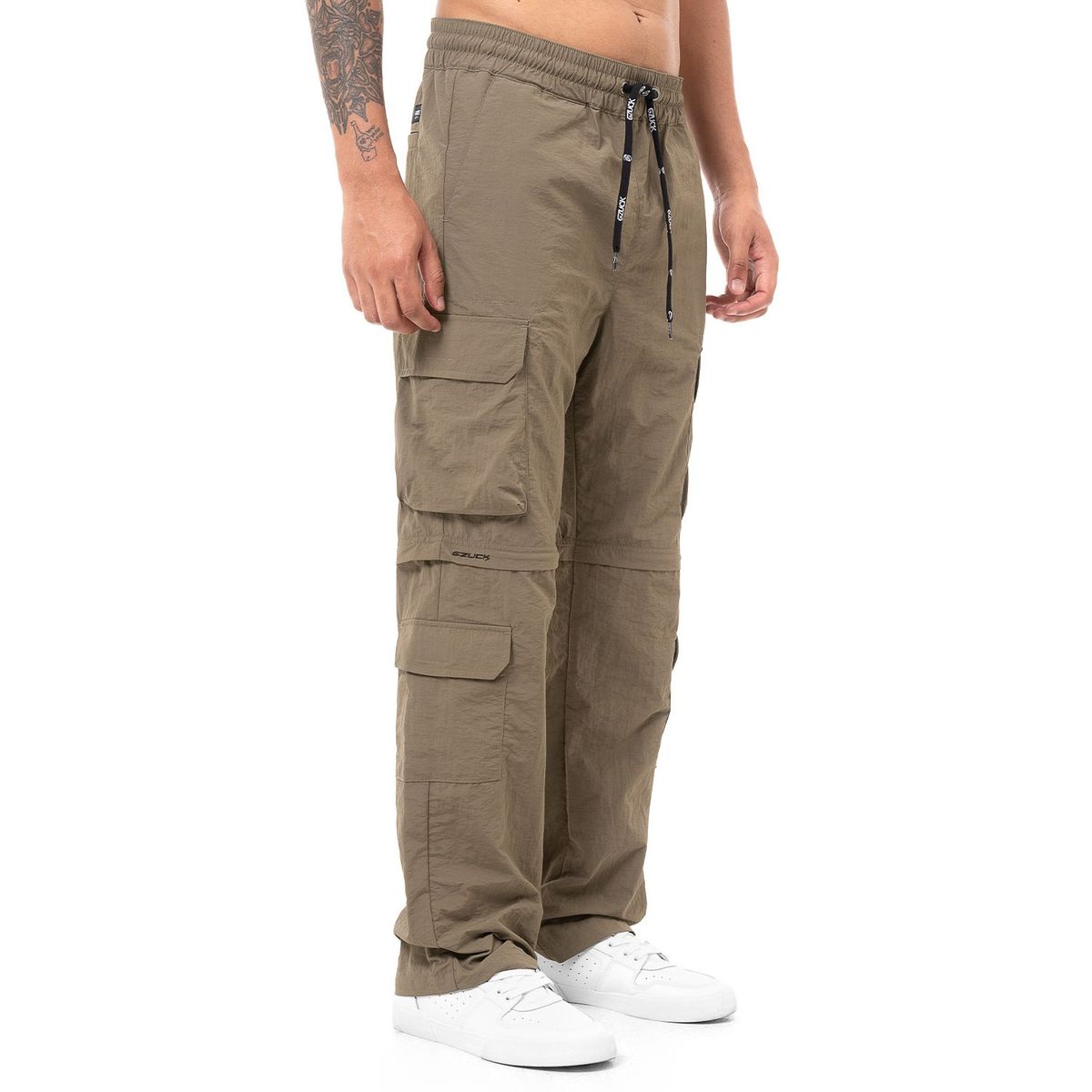 GZUCK - Cargo Tafeta Hombre Verde Militar Clarhk