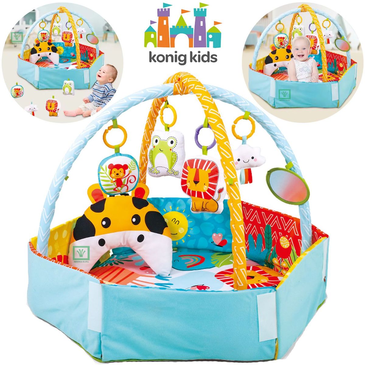 KONIG - Gimnasio Corral 5 En 1 Musical Konig Kids 63599