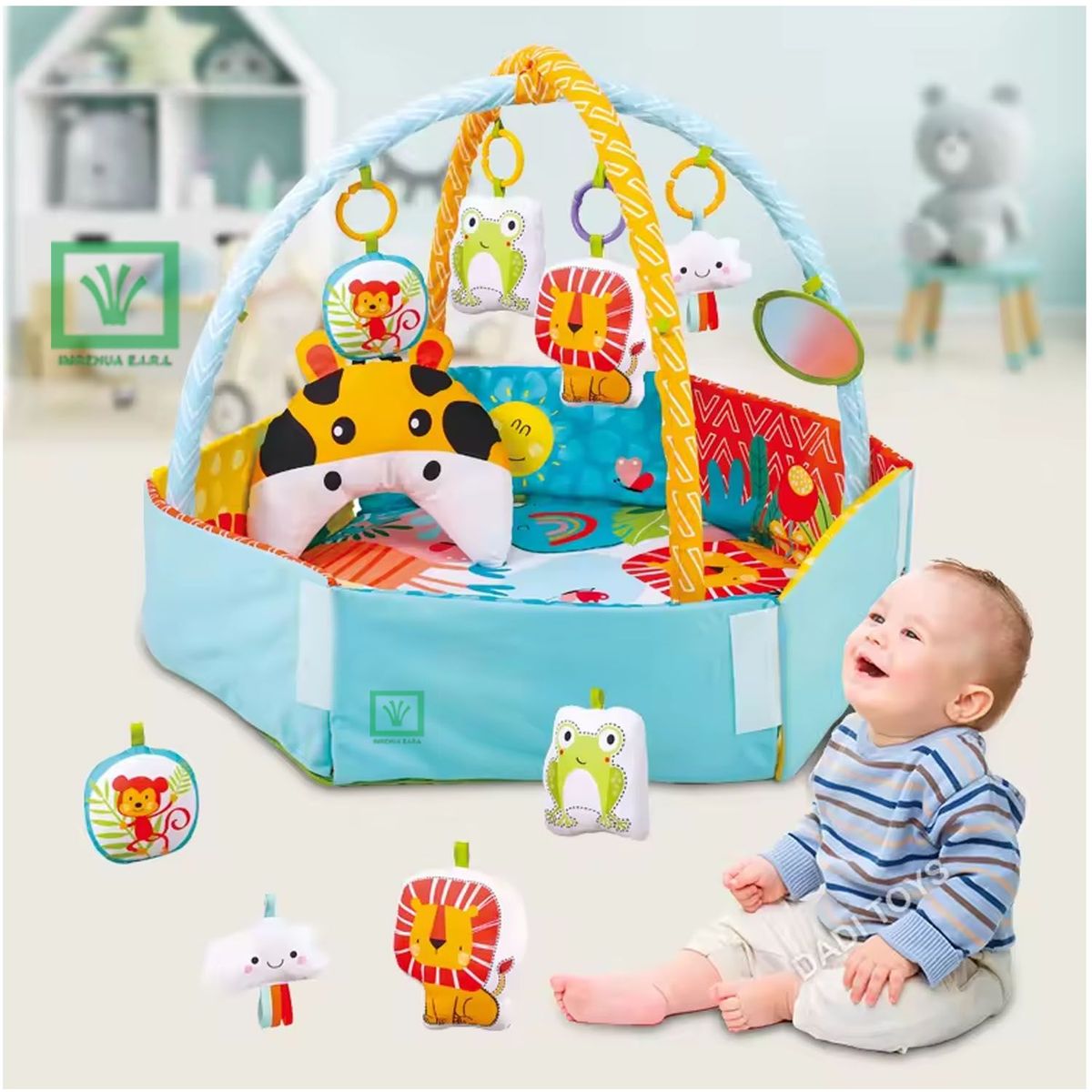 KONIG - Gimnasio Corral 5 En 1 Musical Konig Kids 63599