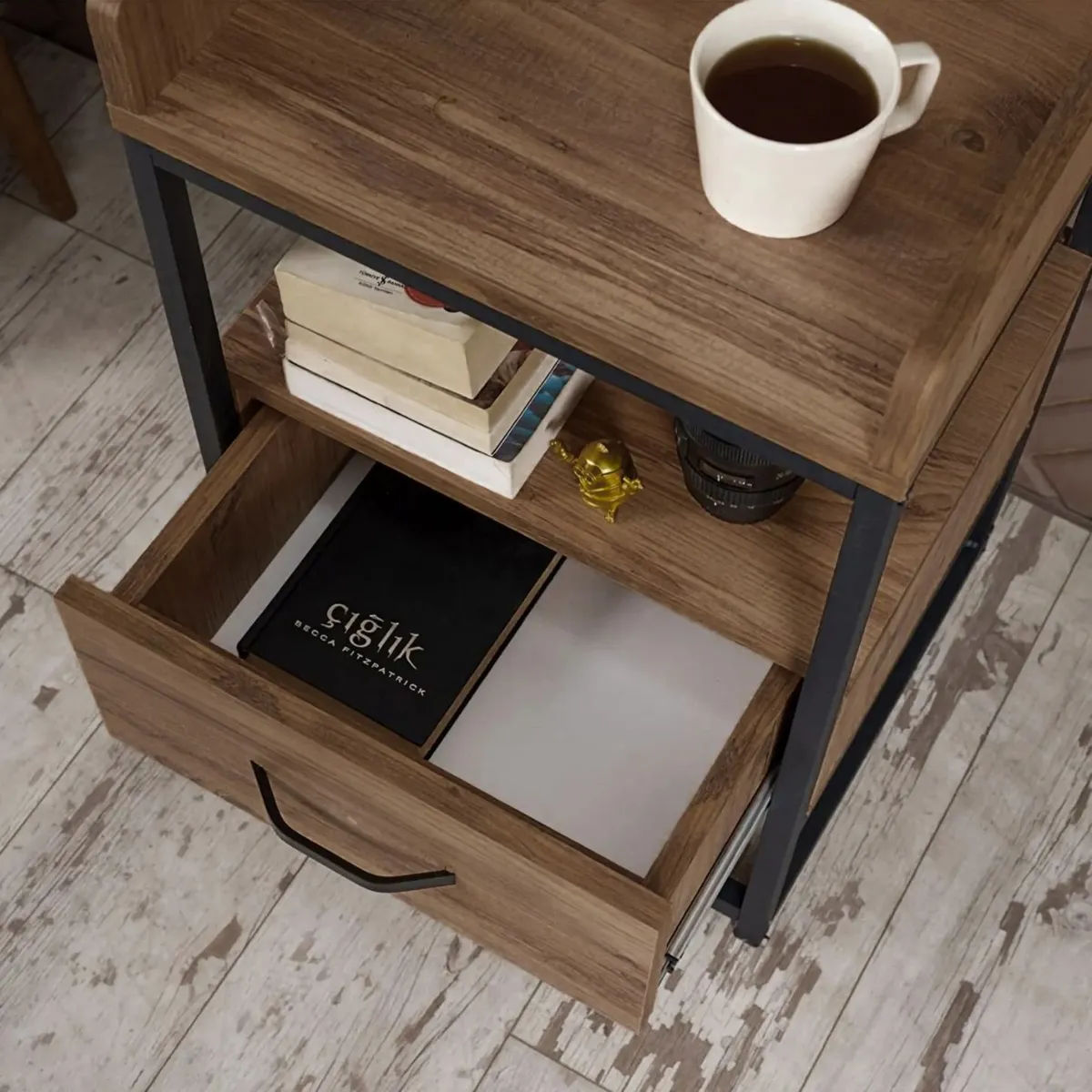 GENERICO - Velador Industrial Gema Gales Coricha Home