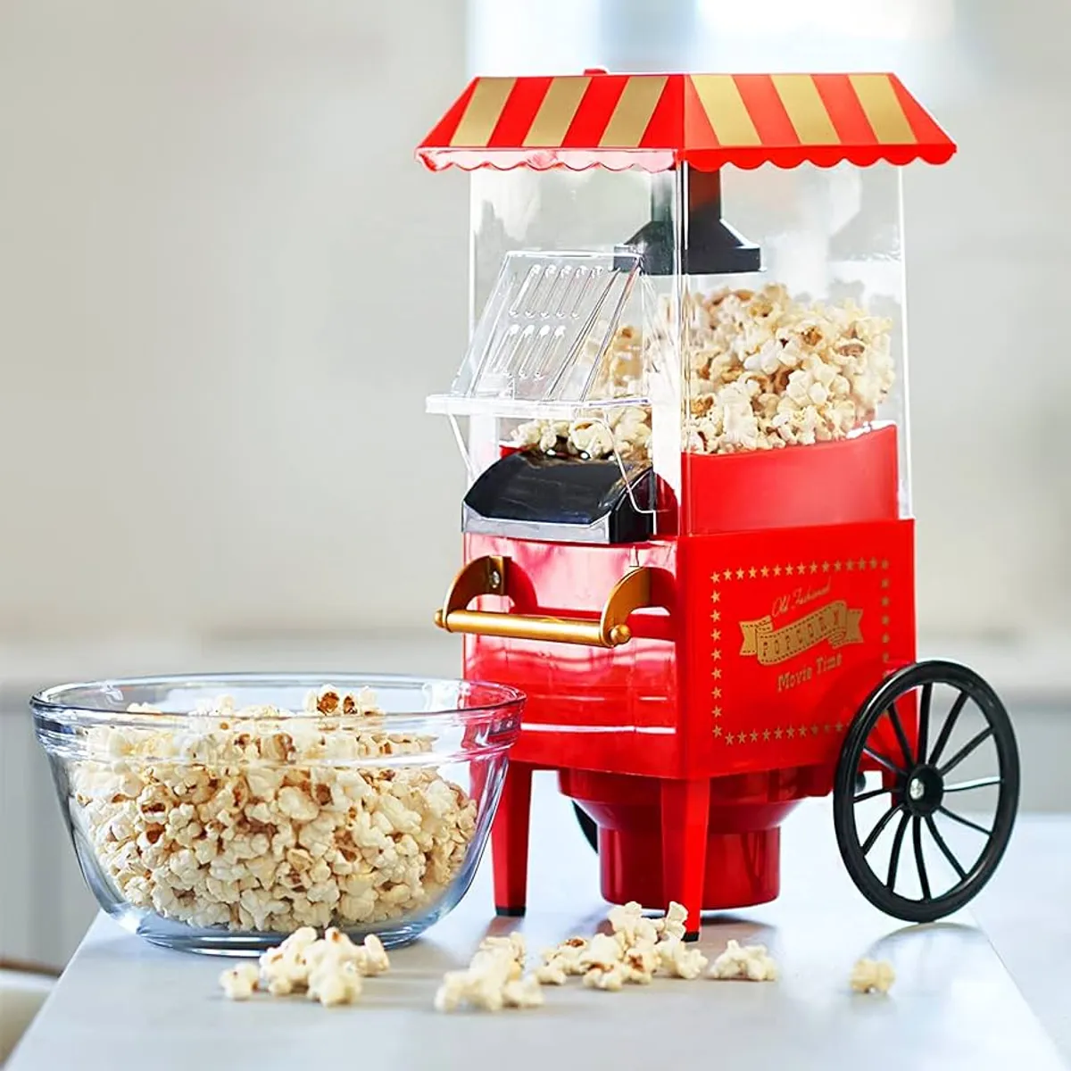OEM - Mini Maquina para Hacer Cotufa Canchita Pop Corn Palomitas de Maiz