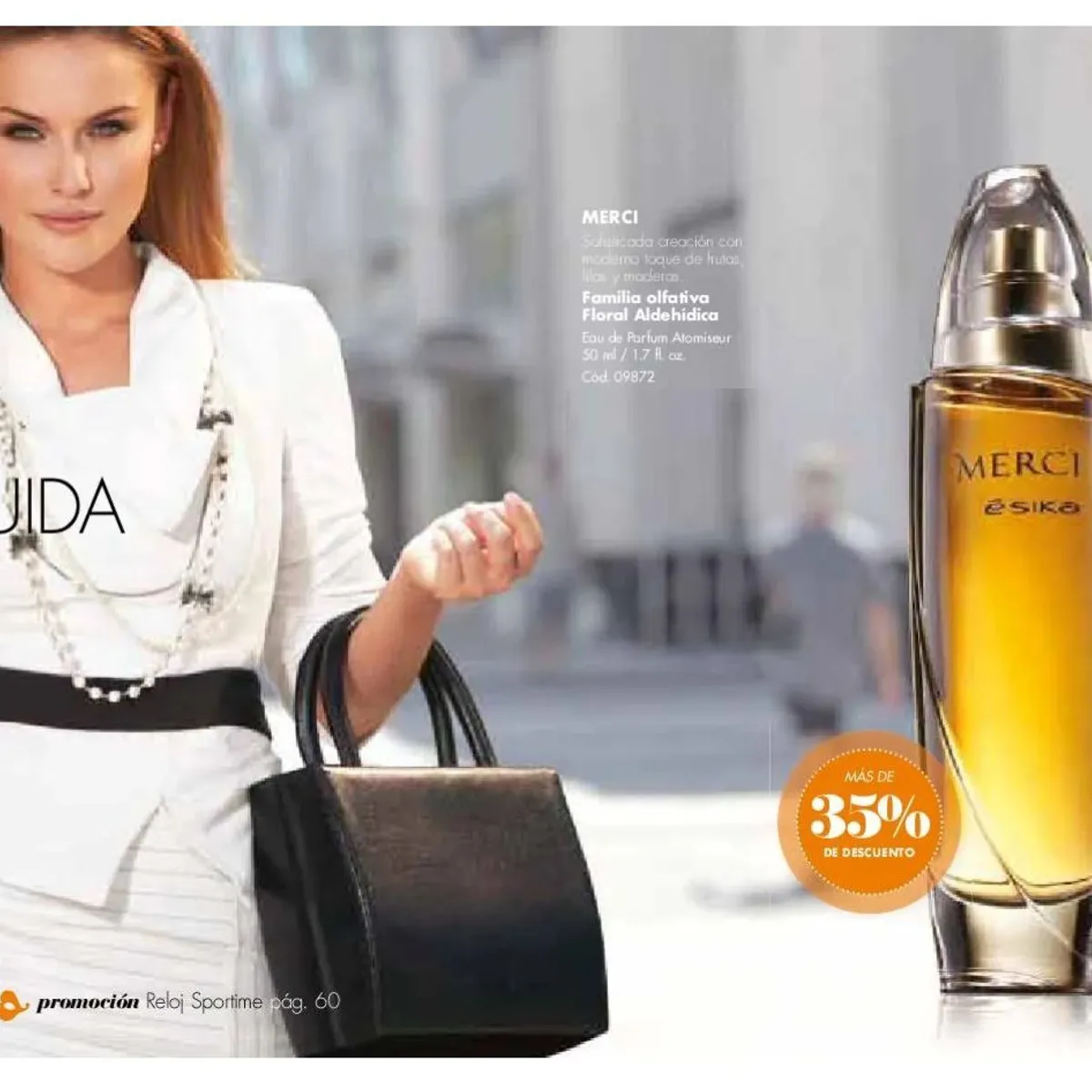 ESIKA - Perfume MERCI de Ésika 50ml Aroma Floral