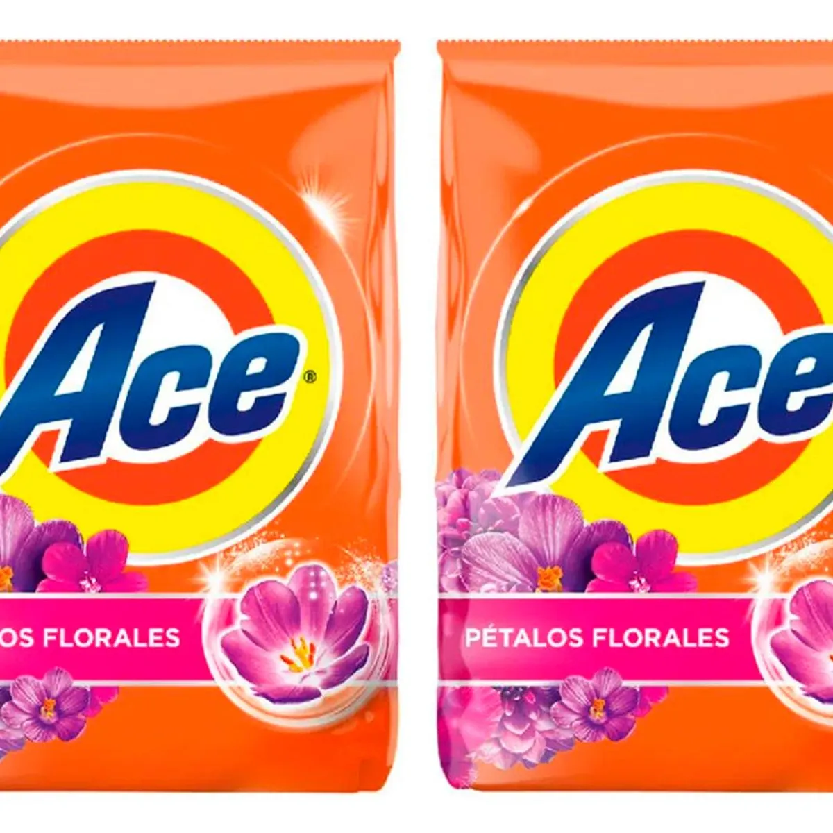ACE - Pack x2 Detergente en Polvo Ace Floral 4kg