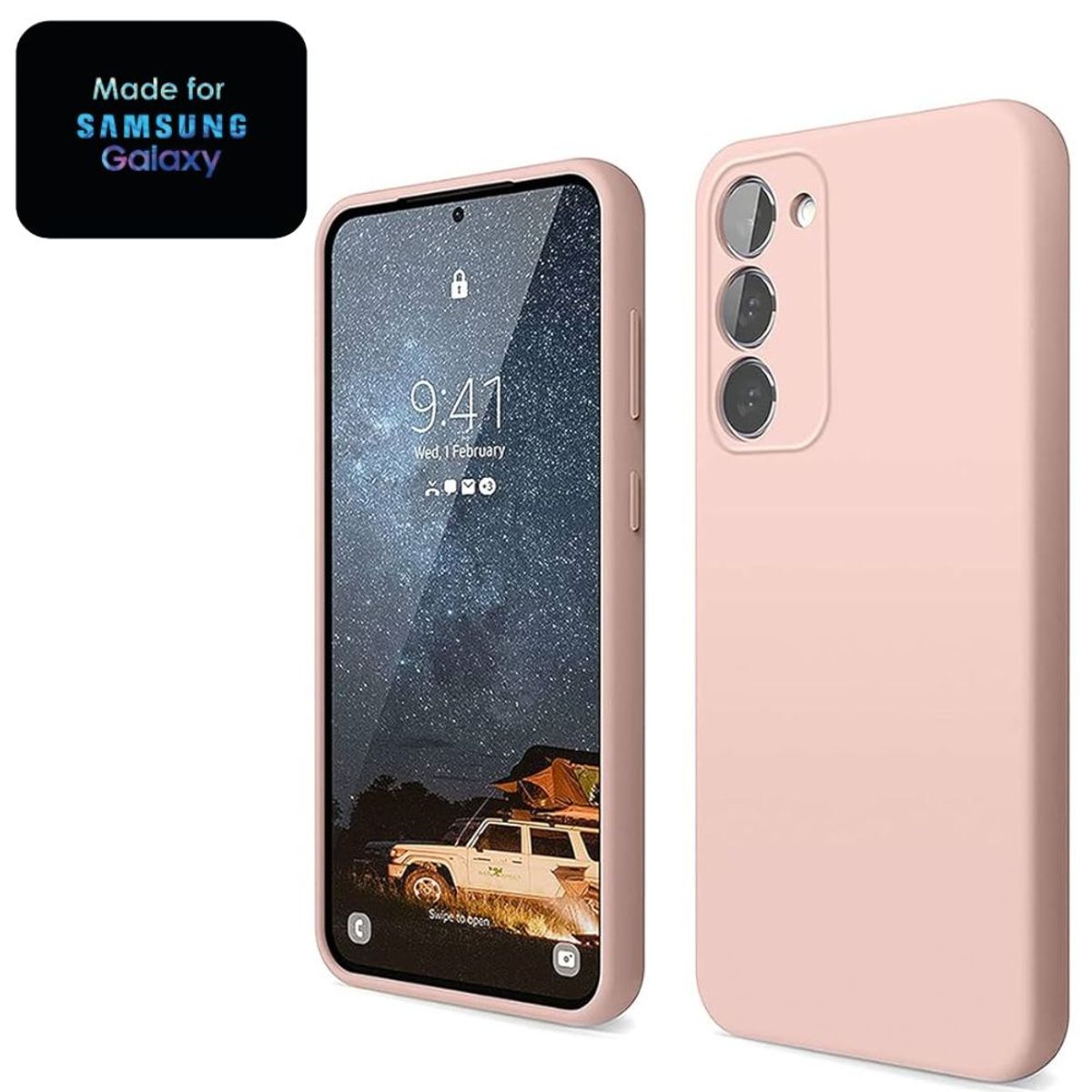 GENERICO - Silicone Case Samsung S23 Con Marca